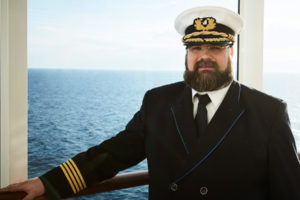 AIDA Kapitän Boris Becker. Foto: AIDA Cruises