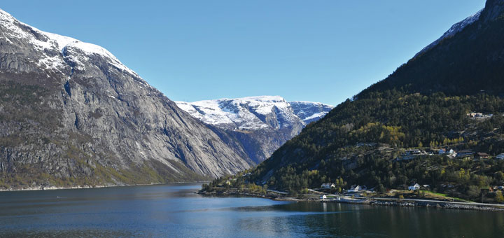 AIDA im Eidfjord, Norwegen