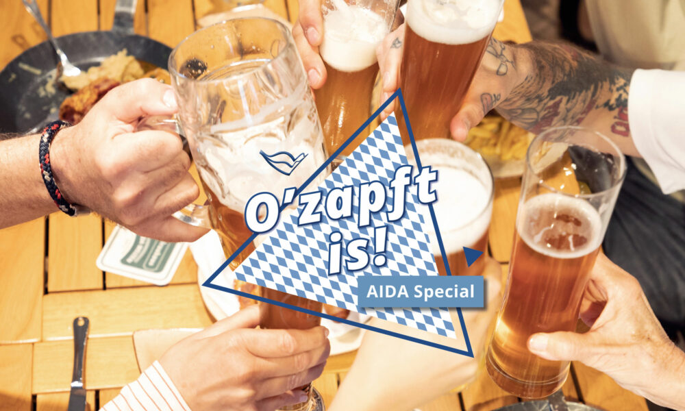 O’zapft is! beim AIDA Oktoberfest