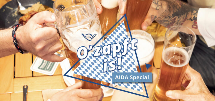 O’zapft is! beim AIDA Oktoberfest