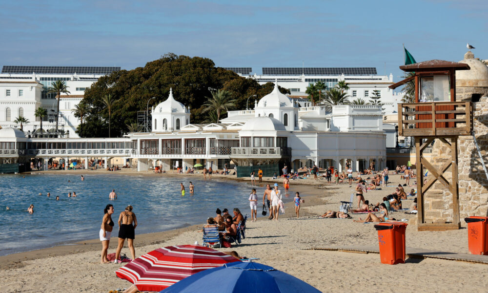 Strand in Cadiz