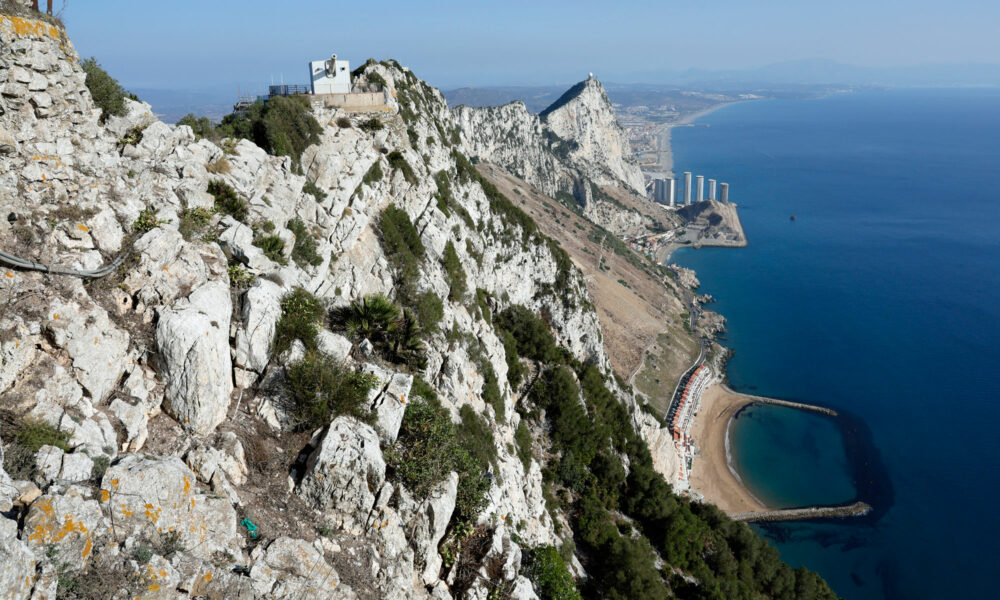 Felsen in Gibraltar