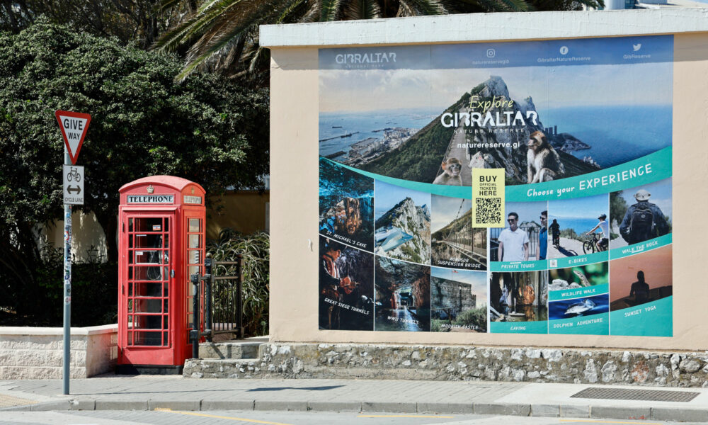 Telefonzelle in Gibraltar