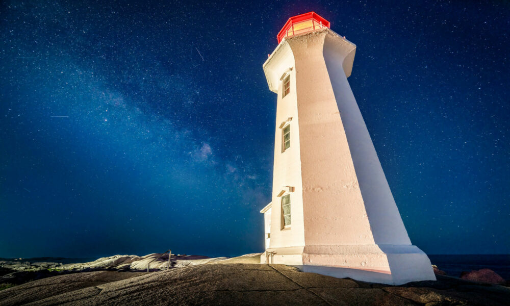 Peggy's Cove Lighthouse in Halifax