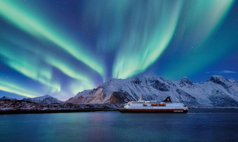 Nordlichter mit Hurtigruten