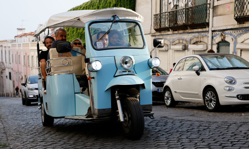 Tuk Tuk in Lissabon