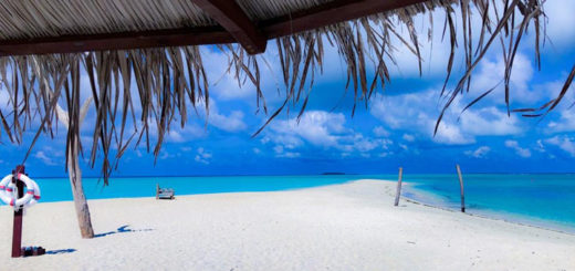 Palm Beach auf den Malediven