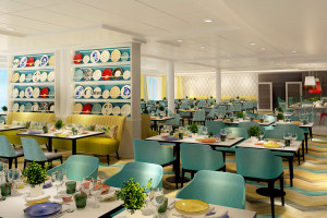 Restaurant Atlantik auf der Mein Schiff 5. Foto: TUI Cruises
