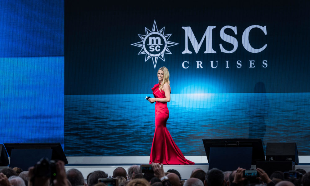 Michelle Hunziger für MSC Cruises