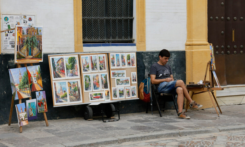 Souvenirs in Sevilla