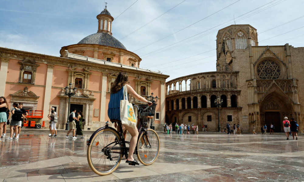 Fahrrad in Valencia