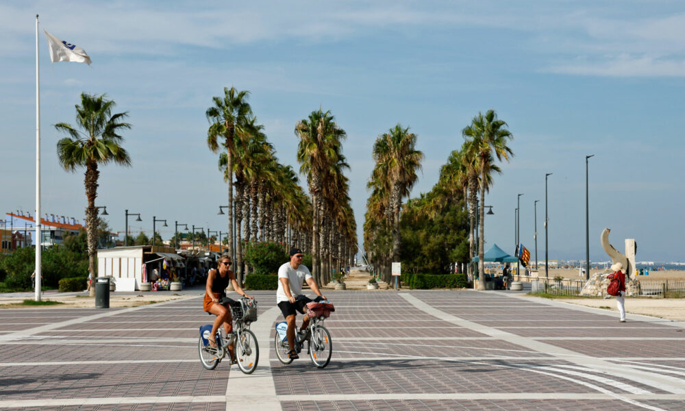 Promenade in Valencia