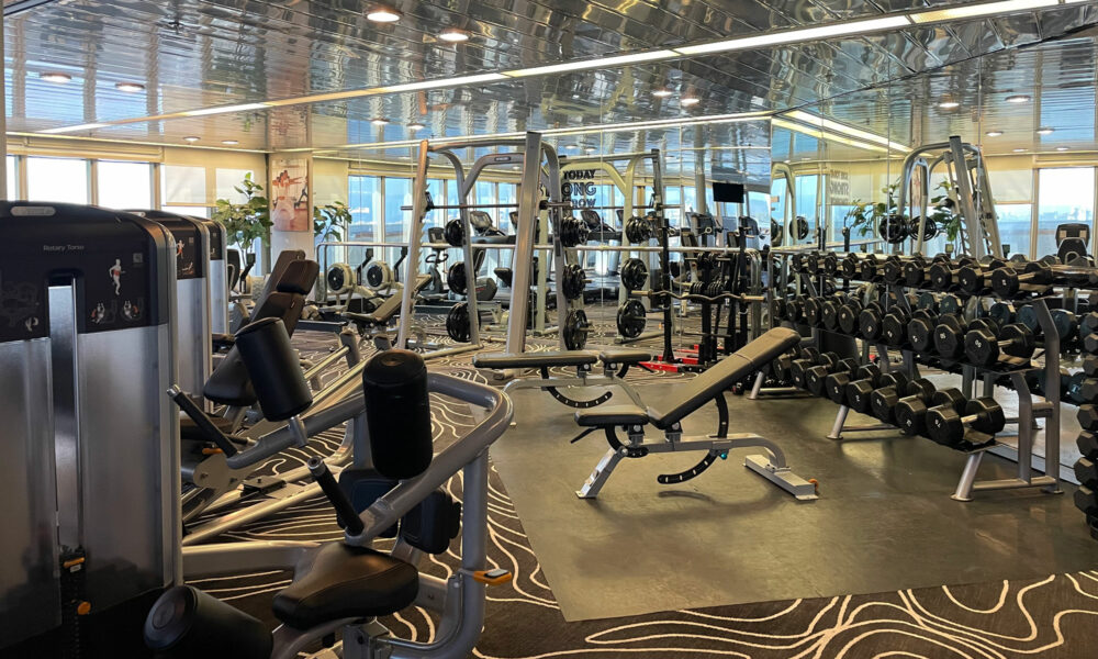 Fitnessstudio auf der Vasco da Gama