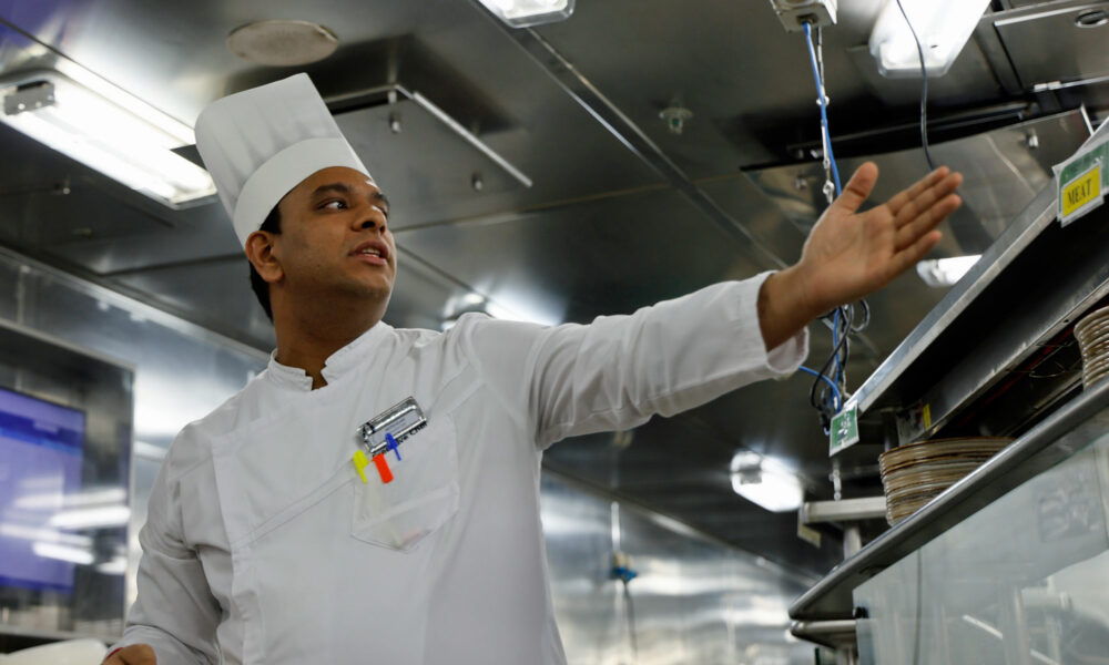 Küchenchef Sriprakash Rawat